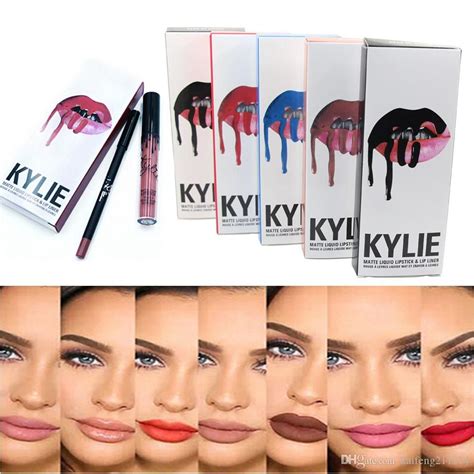 New Kylie Jenner Lip Kit Kylie Matte Liquid Lipstick And Lip Liner