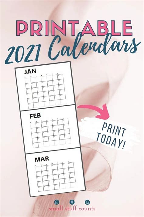 Take Printable Calendar 2021 Monday To Sunday Best Calendar Example