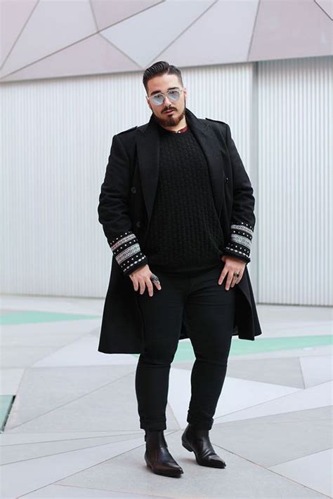 15 Plus Size Men Winter Outfits To Look Good Styleoholic