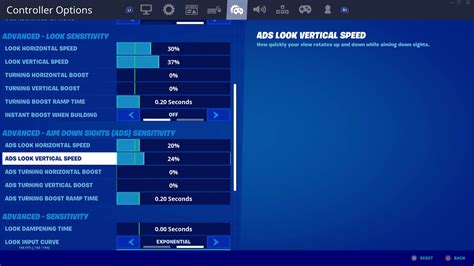 My Fortnite Controller Settings Youtube