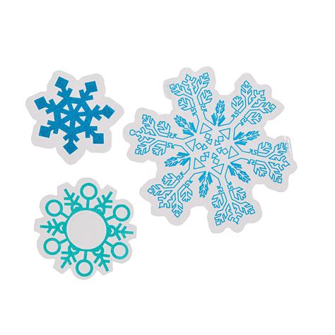 Clear Snowflake Sticker Sheets Oriental Trading Discontinued