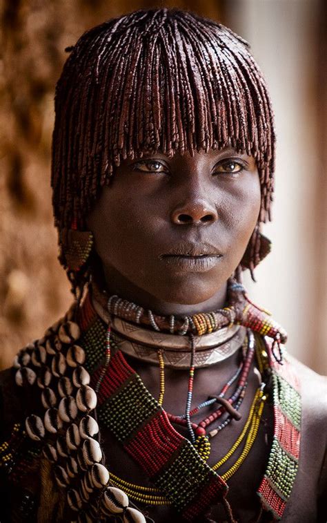 Hamer Woman Hamer Tribal Women Ethiopian Women
