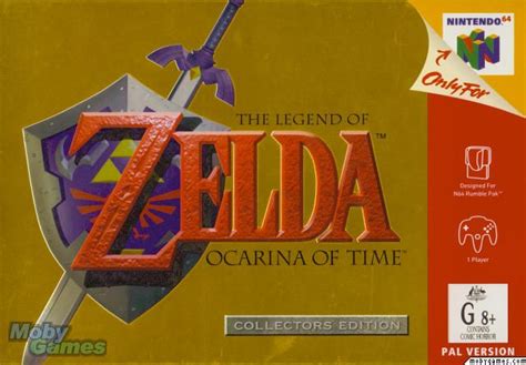 The Legend Of Zelda Ocarina Of Time Box Art Thelegendofzelda