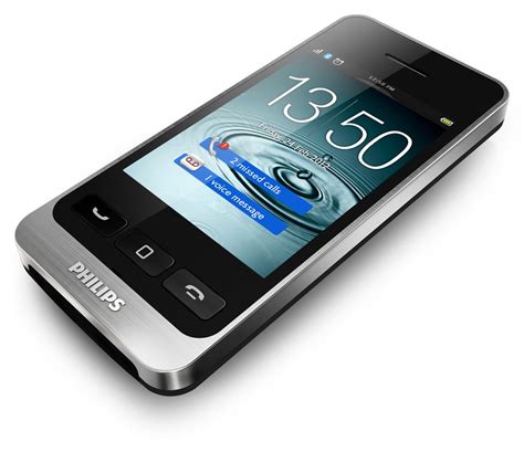 Philips S10 Touchscreen Home Phone Is Very Smartphone Pics Gadget Review
