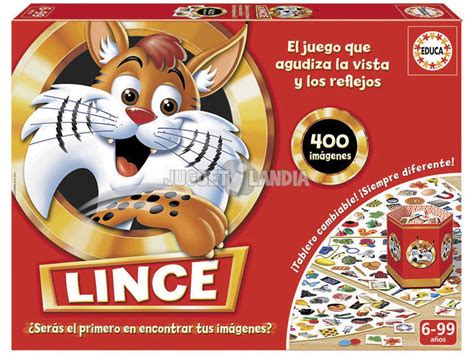 Comprar juego lince 70 imágenes juegos de mesa infantiles. Juego de Mesa Lince Edición Familia con APP Educa 16146 ...