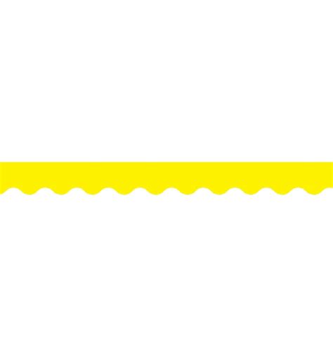 Product Yellow Wavy Border Teacher Resource School Essentials