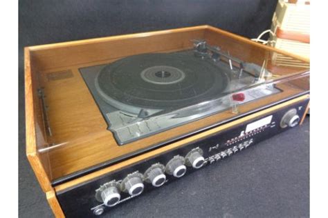 Stereo Equipment Vintage Goodmans Module 80 Turntable And Tuner