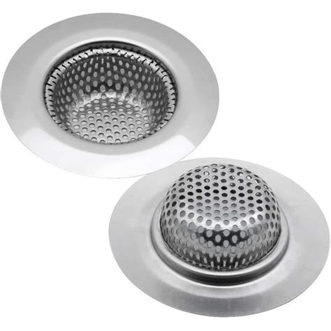 Stainless Steel Kitchen Sink Strainer Plug 2 Pack Plug Hole Cover
