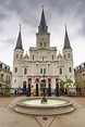 St Louis Cathedral Jackson Square New Orleans Editorial Photo - Image ...