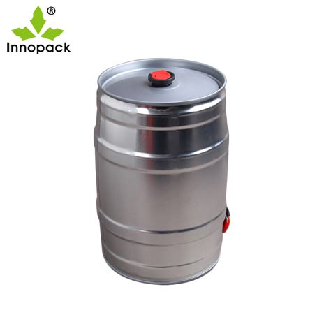5 Liter Metal Dispenser Empty Beer Kegs With Tap And Closure China