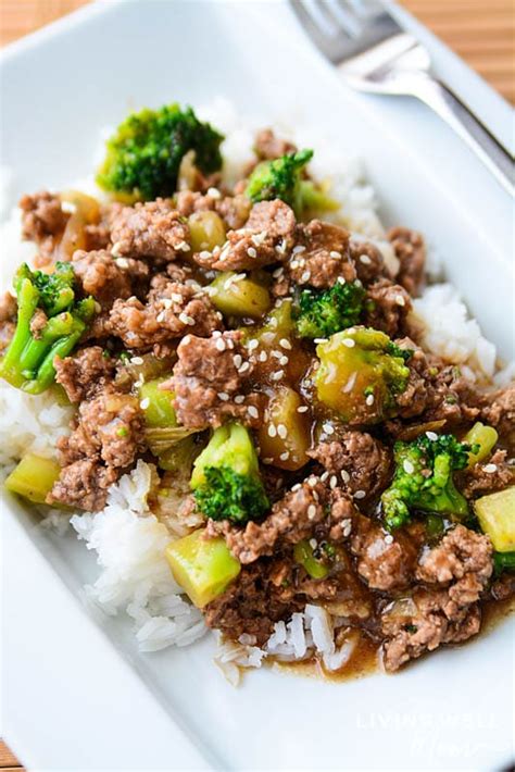 Easy Ground Beef And Broccoli Gluten Free Dairy Free