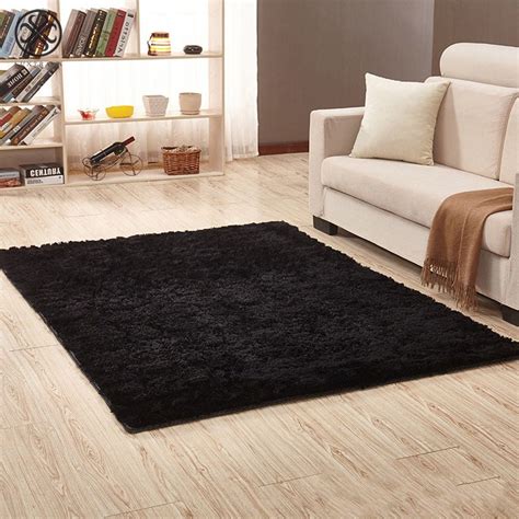 Luxtrada Luxury Fluffy Rugs Bedroom Furry Carpet Bedside Sheepskin Area
