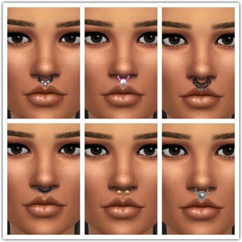 Sims 4 Piercings Tumblr