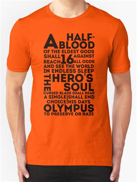 Percy Jackson And The Olympians The Great Prophecy T Shirts