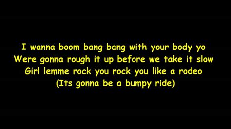 Mohombi Bumpy Ride Lyrics Youtube