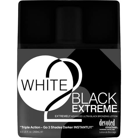 White 2 Black Extreme | Four Seasons - Wholesale Tanning Lotion | Tanning lotion, Tanning, Lotion