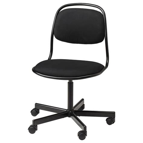 ÖrfjÄll Swivel Chair Blackvissle Black Ikea Spain