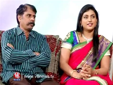 Film Director R K Selvamani And Wife Roja Veethi