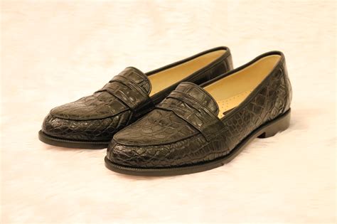 Alligator Loafers Bespoke Shoes