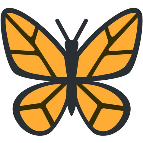Monarch Butterfly Emoji