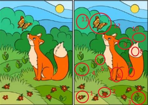 Spot The Difference Can You Spot All 12 Differences In 27 Seconds