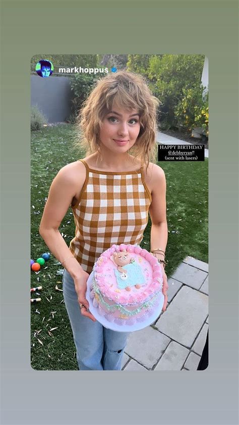 Debby Ryans Saturday May 14th 2022 Instagram Story With Photo In