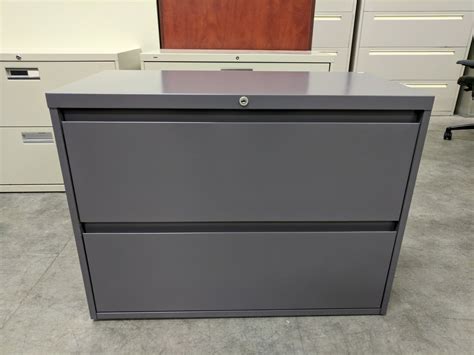 Discover everything about it here. Steelcase 2 Drawer Gray Lateral File Cabinet - 36 Inch Wide