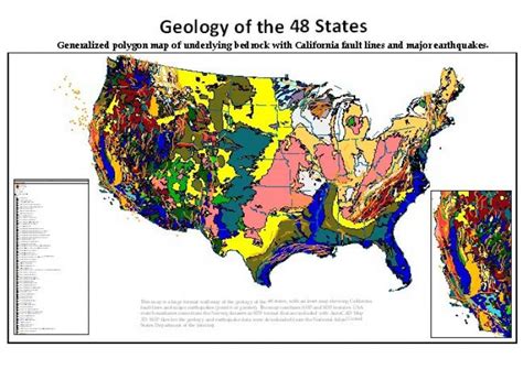 Map Of Us Fault Lines