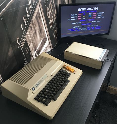 Retro Treasures Atari 800 And Disk Drive