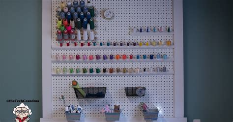 The Tech Grandma Thread Board For My Sewing Space
