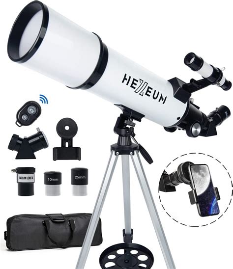 Hexeum 80mm Aperture 600mm Telescope Is On Sale For 140 Now