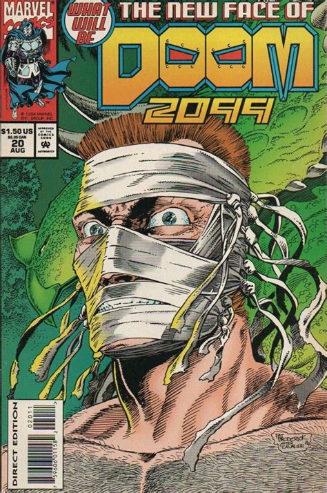 Doom 2099 1993 20 What Will Be The New Face Of Doom 2099