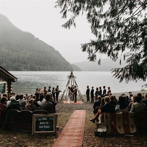 This Must Be The Place For A Super Dreamy Camping Wedding And We