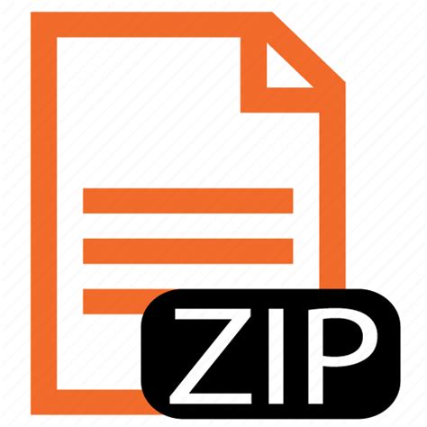 File Type Zip Icon