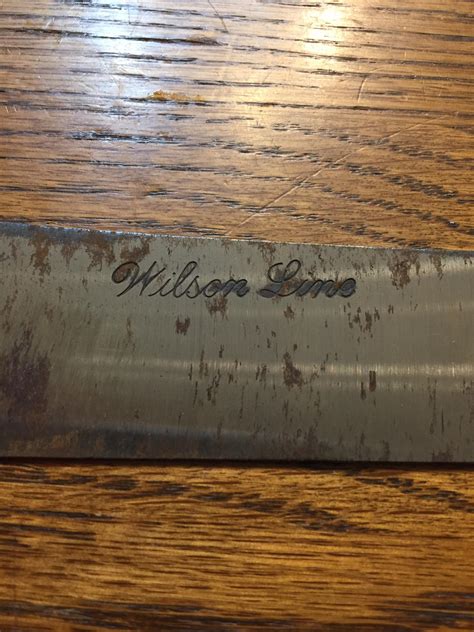 I Wilson Or Wilson Line Knife Making I Forge Iron