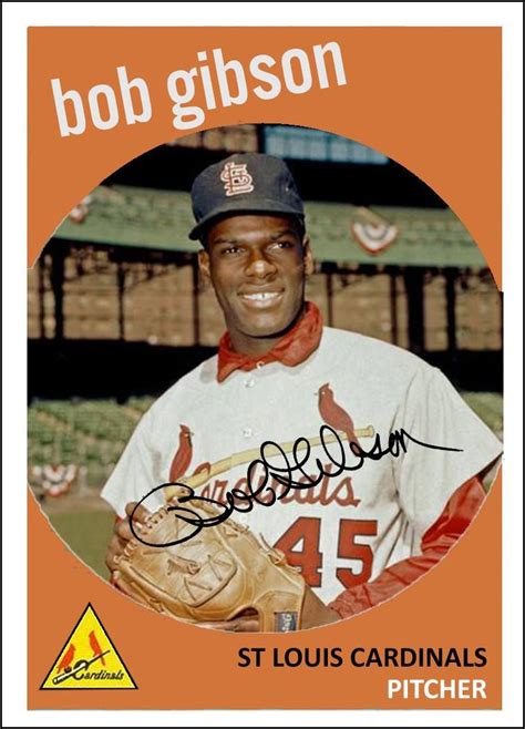 Bob Gibson Bob Gibson St Louis Cardinals Sports Photos