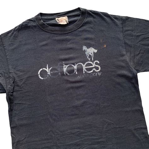 Vintage Deftones White Pony Album Band Tee Shirt Men S Fashion Tops