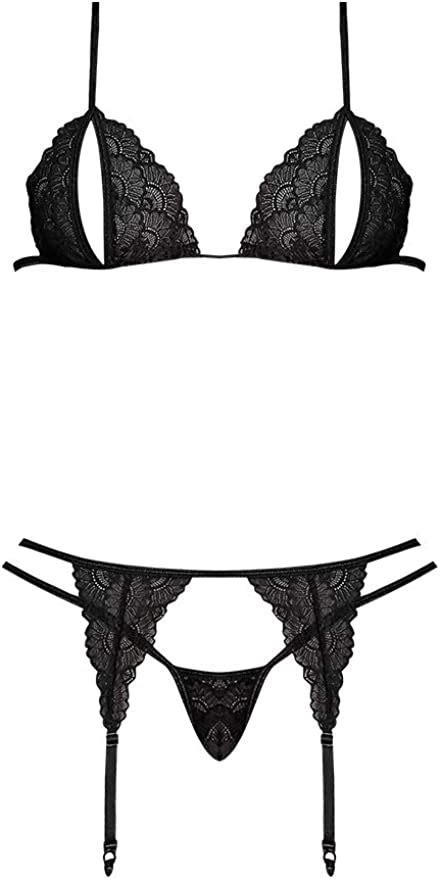 Magic Silk Sexy Time Collection Peek A Boo Bra Garter