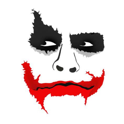 Png چهره جوکر رایگان Joker Face Background Png دانلود رایگان