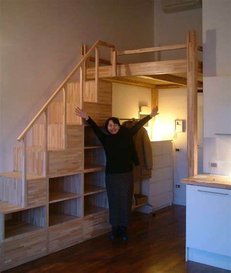 loft bed closet stairs images
