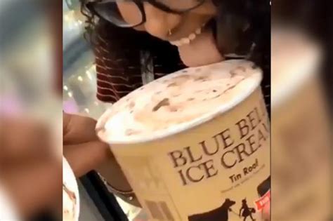 Cops Id Blue Bell Ice Cream Licker
