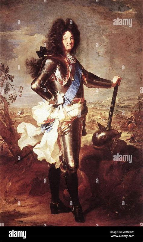 Portrait Of Louis Xiv Of France 1638 1715 1694 Hyacinthe Rigaud