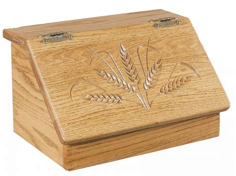Download or position free pdf of bread box plans. Amish made Bread Box with Carved Lid