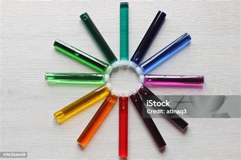 Rainbow Vial Star Stock Photo Download Image Now Star Shape Test