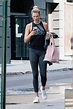 Karlie Kloss in a Black Adidas Tank Top Leaves the Gym in New York City ...