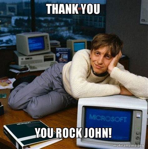 Thank You You Rock Meme