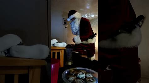 santa caught on video xmas eve 2017 youtube