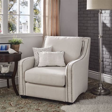 Set of 10pcs commercial plastic folding chairs party event wedding chair white. Faizah White Linen Nailhead Sloped Arm Chair by iNSPIRE Q Artisan (White Linen Chair), Ivory ...