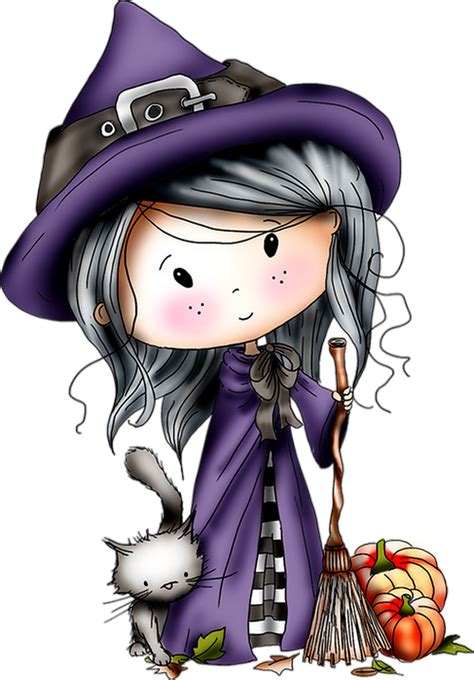 Halloween Petite Sorcière Png Dessin Cute Witch Clipart
