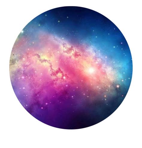 Stars Galaxy Bright Space Circle Background Freetoedit Galaxy Clip
